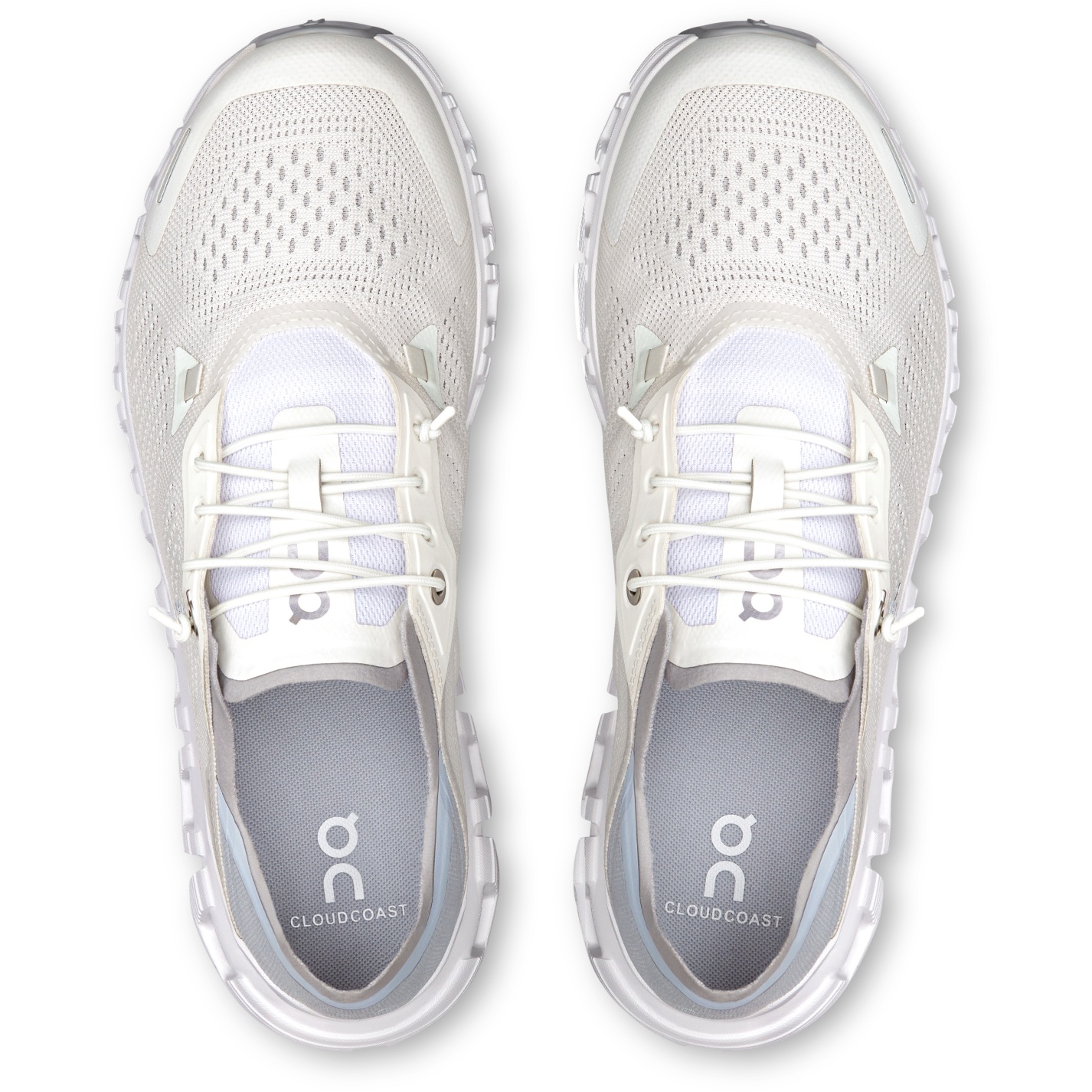 On Cloud 6 Coast Shoes Women - White | Glacier | BIKE24