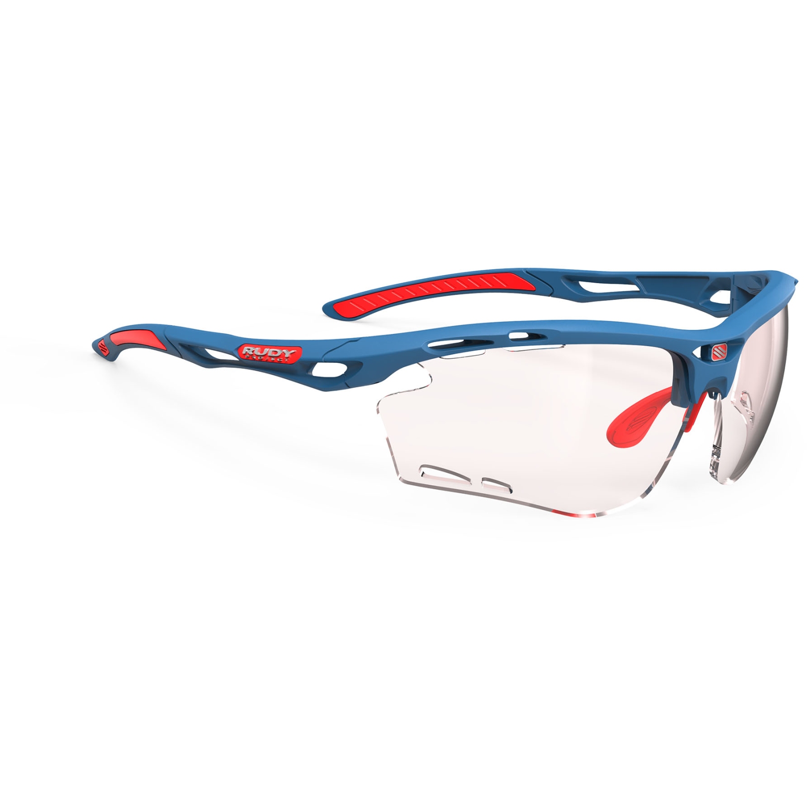 Produktbild von Rudy Project Propulse Brille - Photochromic Lens - Pacific Blue Matte/ImpactX 2 Red