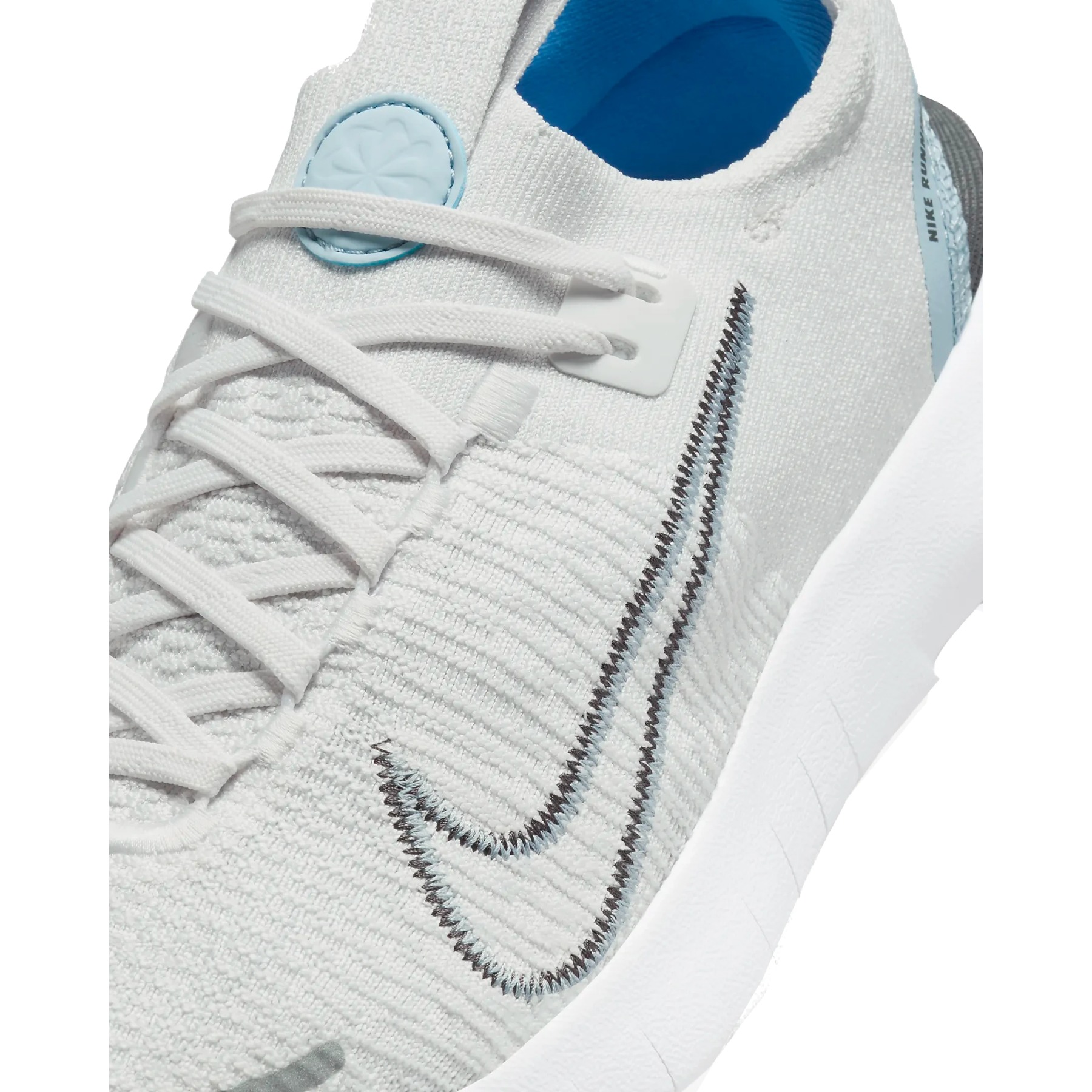 Nike free rn flyknit grey womens best sale