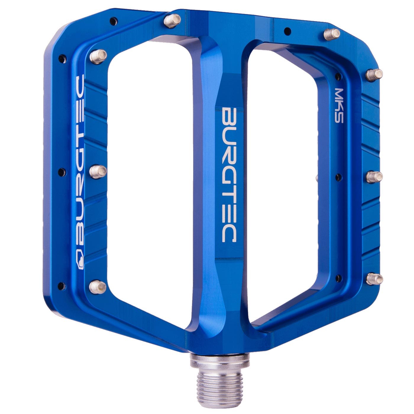 Produktbild von Burgtec Penthouse MK5 Plattform Pedal - Stahlachse - Deep blue