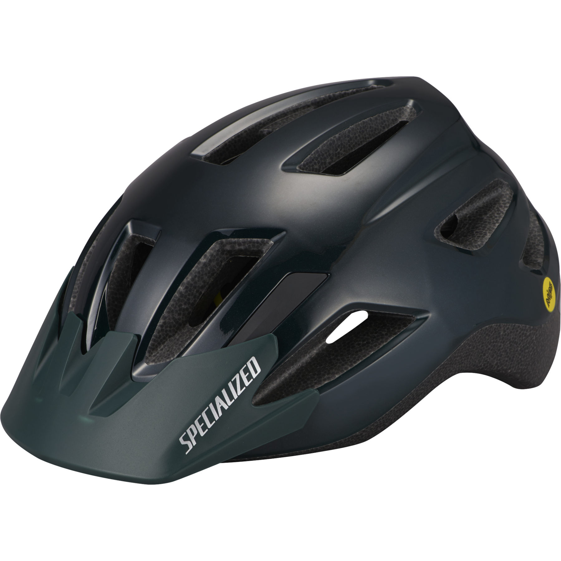 Productfoto van Specialized Shuffle Child LED SB MIPS Helmet - Gloss Forest Green/Oasis