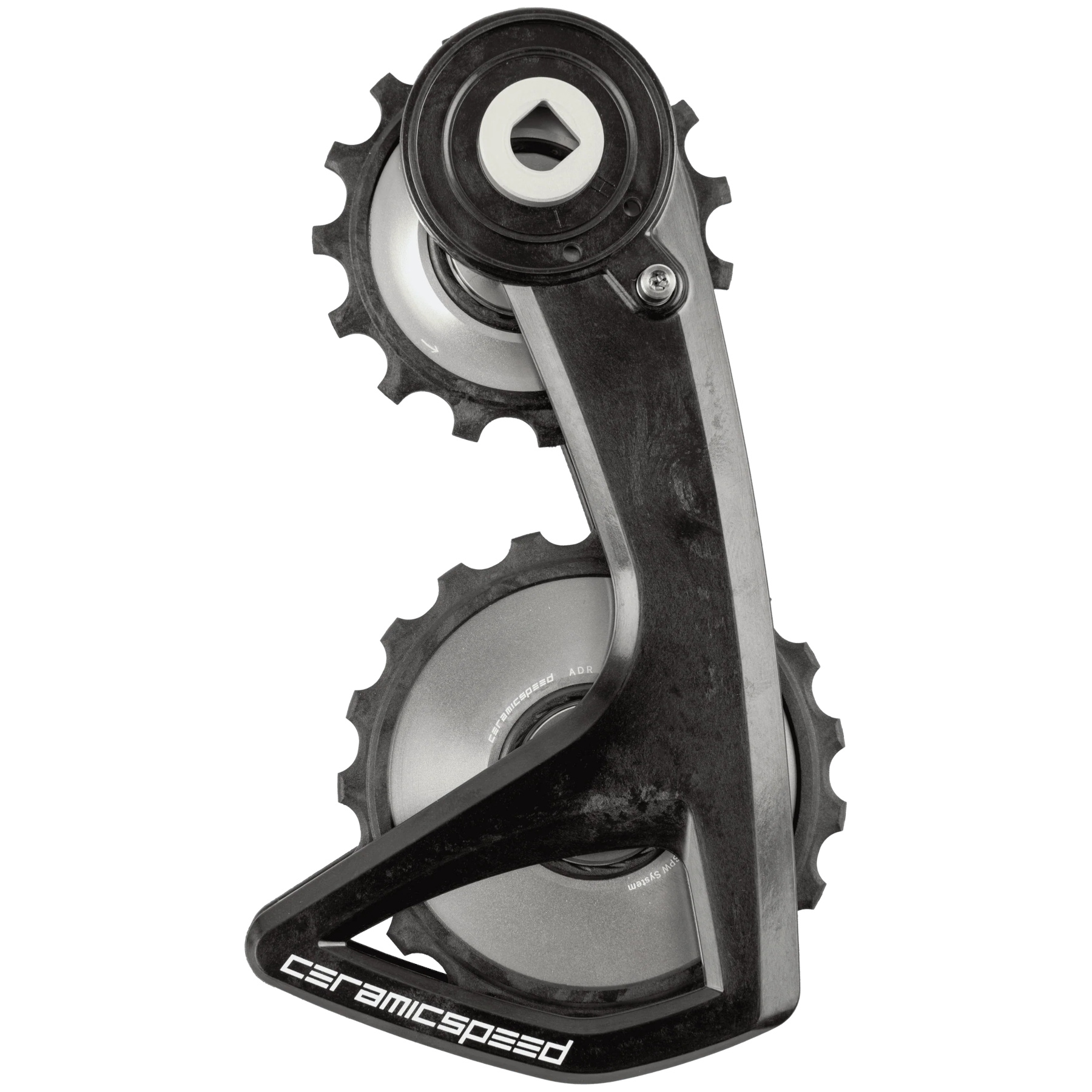 Bild von CeramicSpeed OSPW RS Schalträdchen-System - Alpha Disc | für SRAM RED/Force AXS - silber