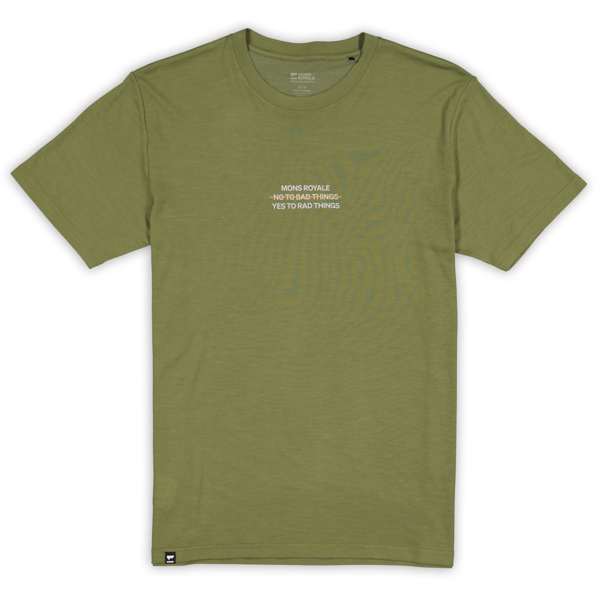 Bild von Mons Royale Icon Merino Air-Con T-Shirt Herren - fern