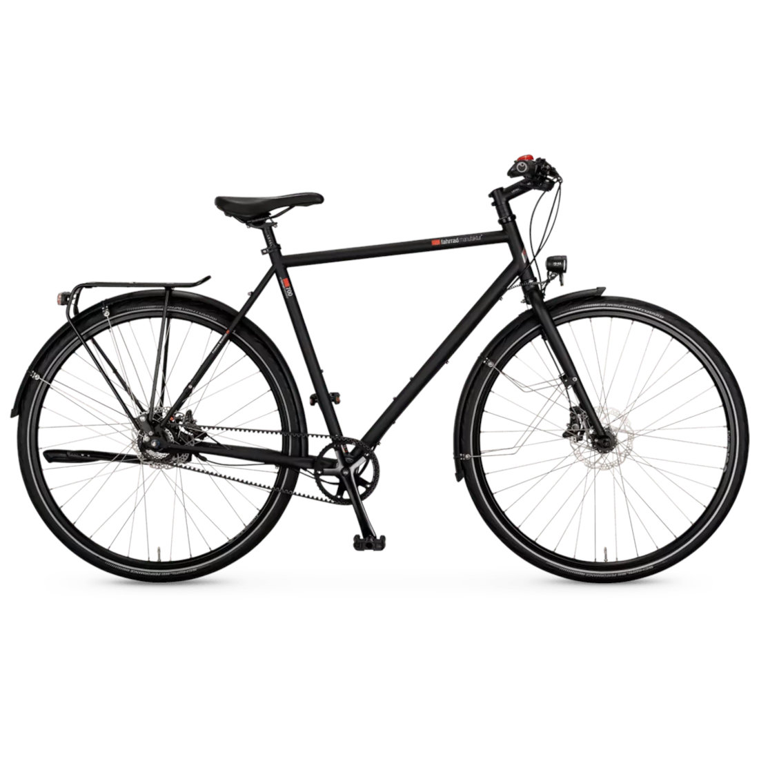 Produktbild von vsf fahrradmanufaktur T-700 Disc Alfine - Herren Trekkingrad mit Riemenantrieb - 2023 - ebony matt