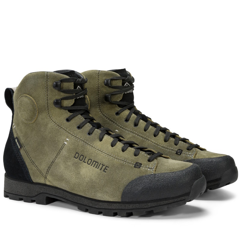 Chaussures De Loisirs Dolomite Cinquantaquattro High Dust GTX - Imperméables Gore-Tex, Semelle Vibram, Daim Durable - 10