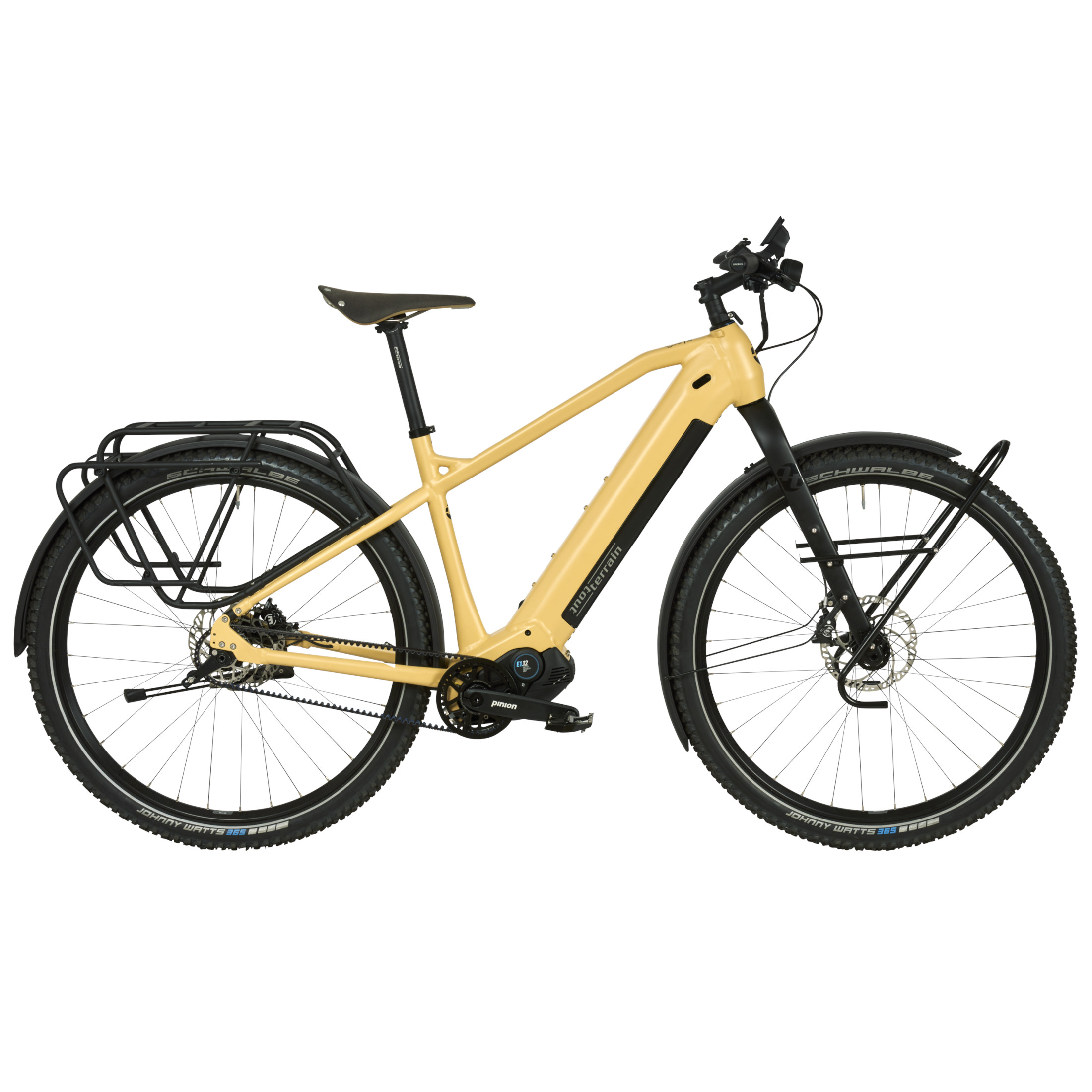 Produktbild von Tout Terrain PAMIR ONE Pinion E1.12 - E-Bike mit Riemenantrieb - 2024 - tuareg matt