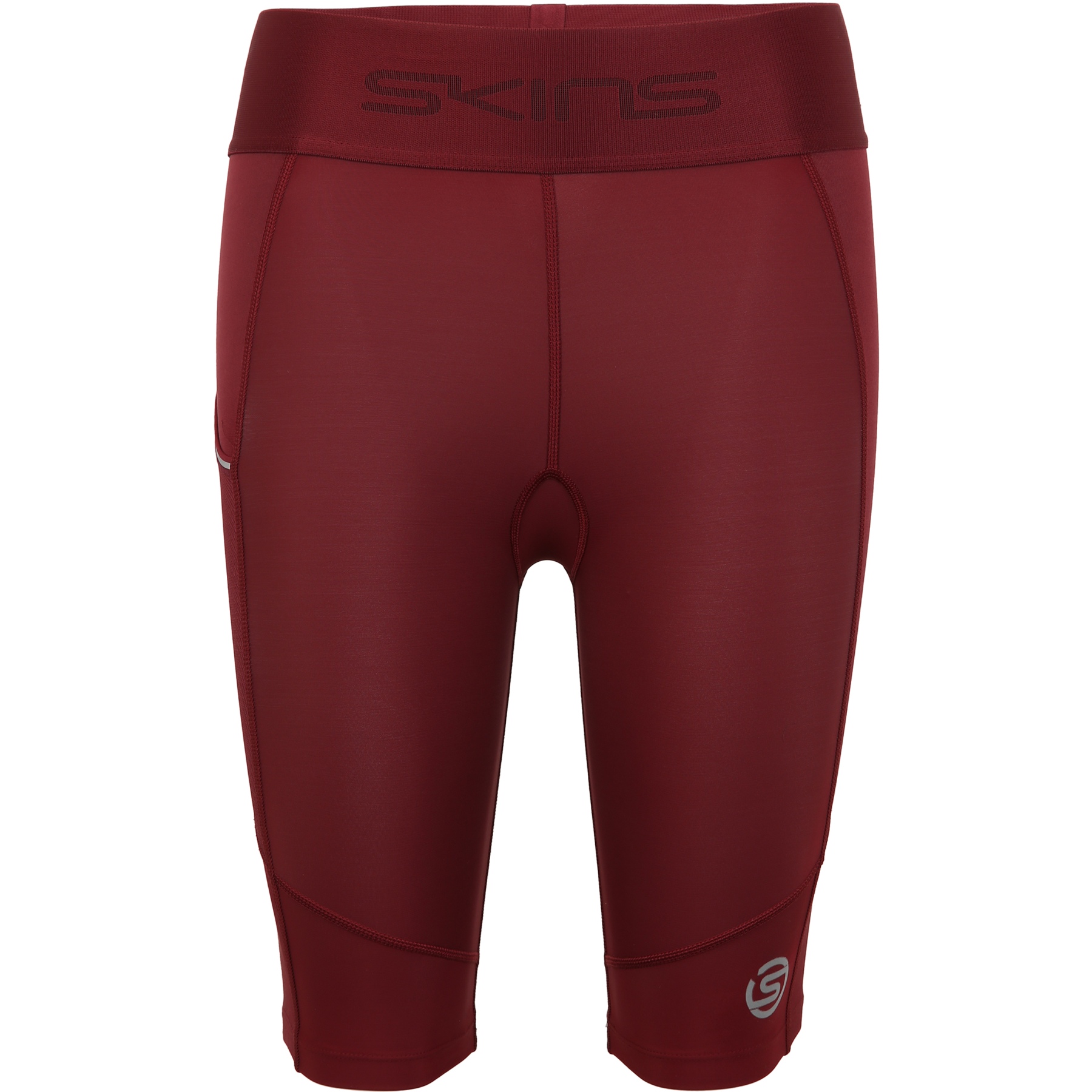 Picture of SKINS Compression 3-Series Half Tights Women - Burgundy