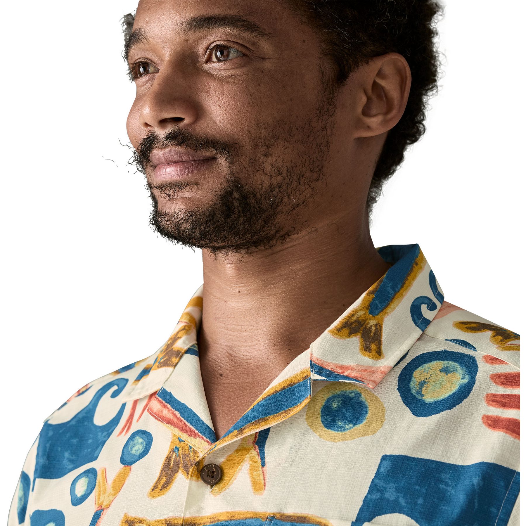 Patagonia Tidal Threads Camp Shirt Men - Tropiclimb: Hot Ember