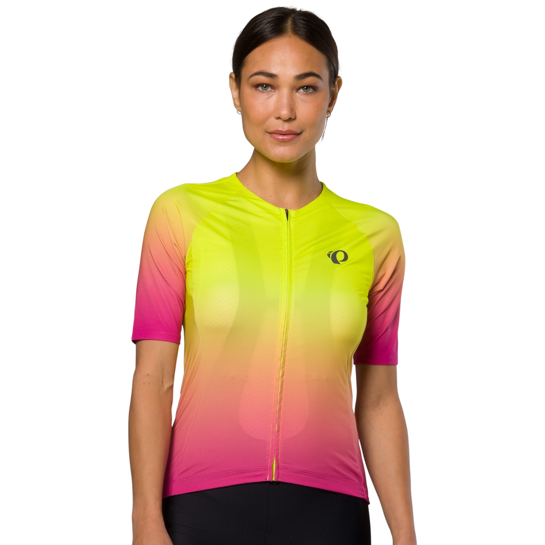 Женская майка PEARL iZUMi Attack Air 11222301 - кричащий желтый градиент - AAF 2