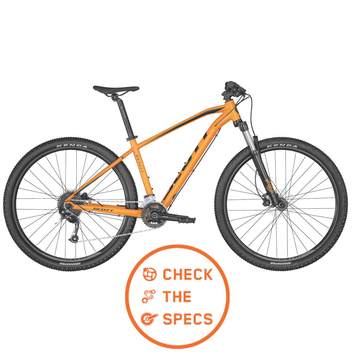 Picture of SCOTT ASPECT 950 - 29&quot; Mountainbike - 2022 - tangerine orange / black A01