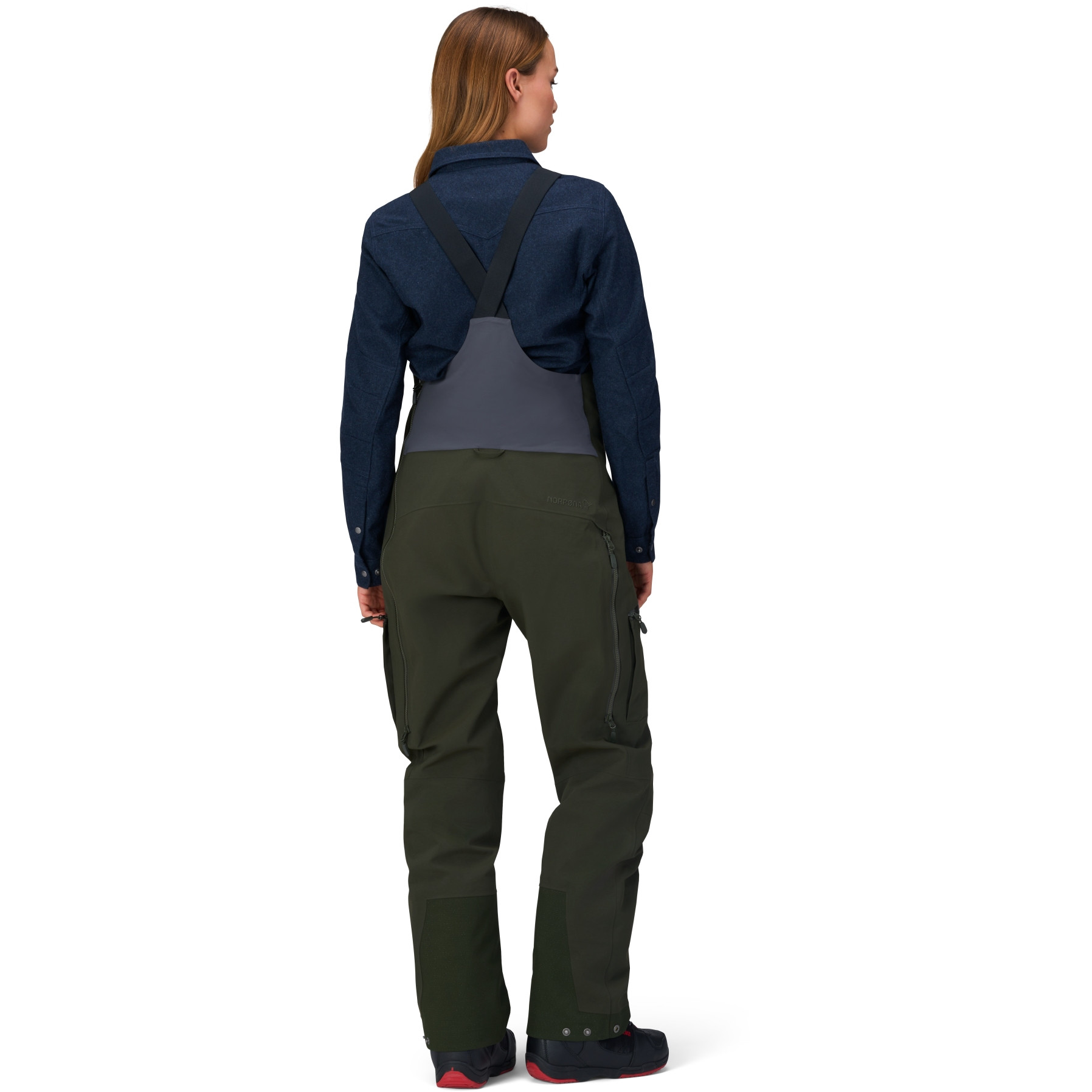 スノーボード NORRONA tamok Gore-Tex Shell Bib (W) Norrona Tamok GORE-TEX Performance Shell Bib Pants