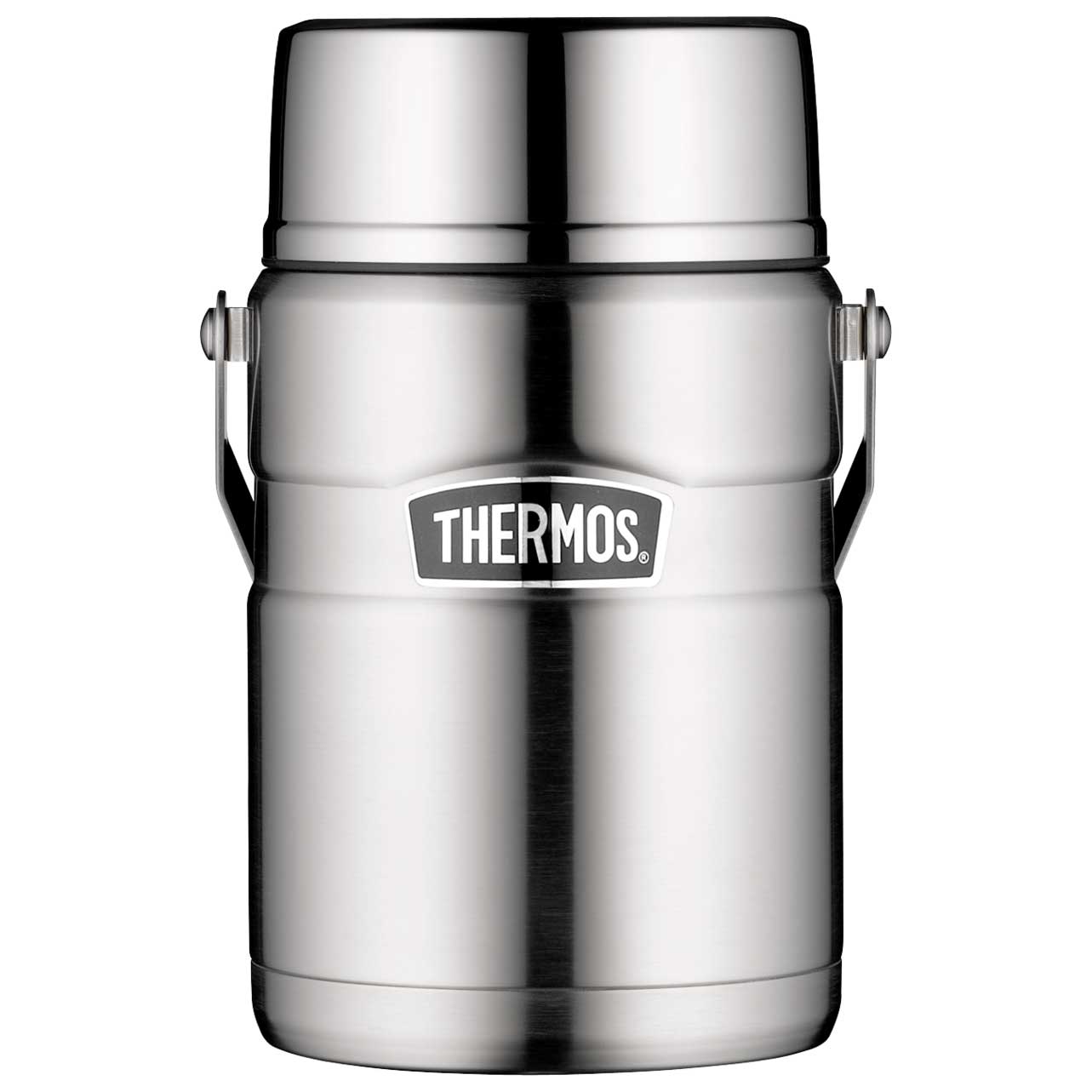 Productfoto van THERMOS® Stainless King Insulated Food Jar 1.2L - stainless steel mat