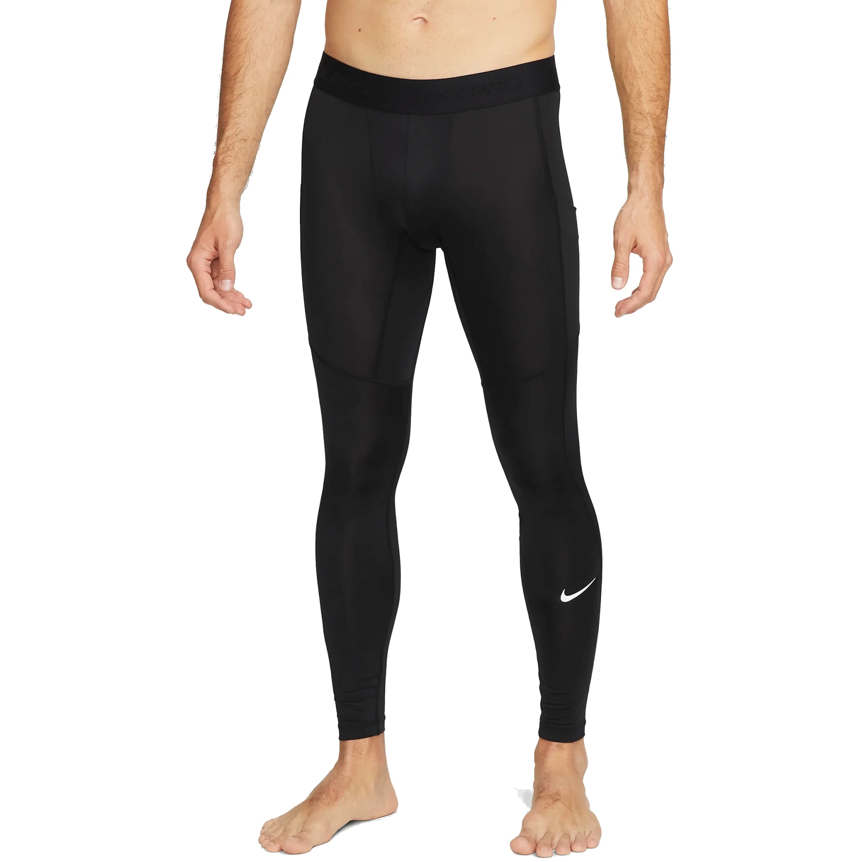Picture of Nike Pro Dri-FIT Fitness-Tights Men - black/white FB7952-010