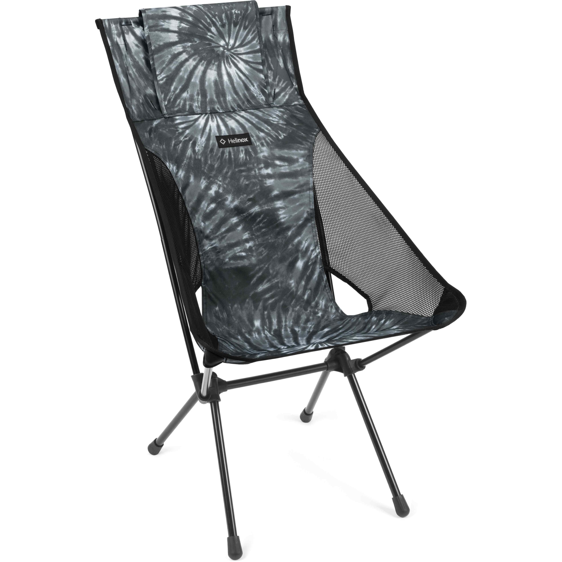 Productfoto van Helinox Sunset Chair - Campingstoel - Black Tie Dye / Zwart