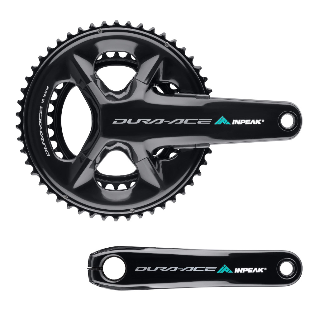 Bild von INPEAK Powercrank-E TWiN2 Powermeter Kurbelgarnitur - Shimano Dura-Ace FC-R9200 - 54/40