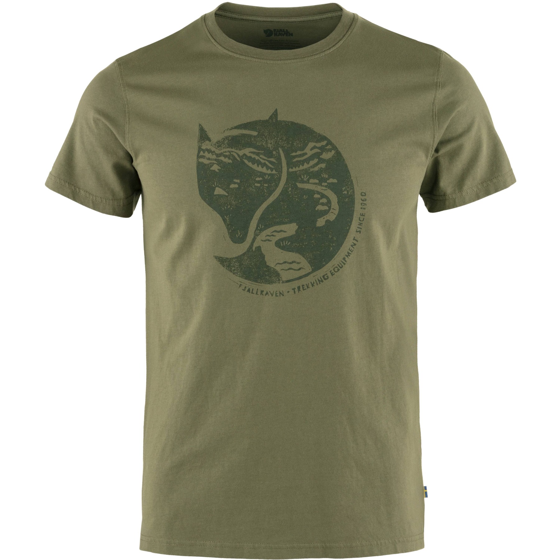 Produktbild von Fjällräven Arctic Fox T-Shirt Herren - laurel green