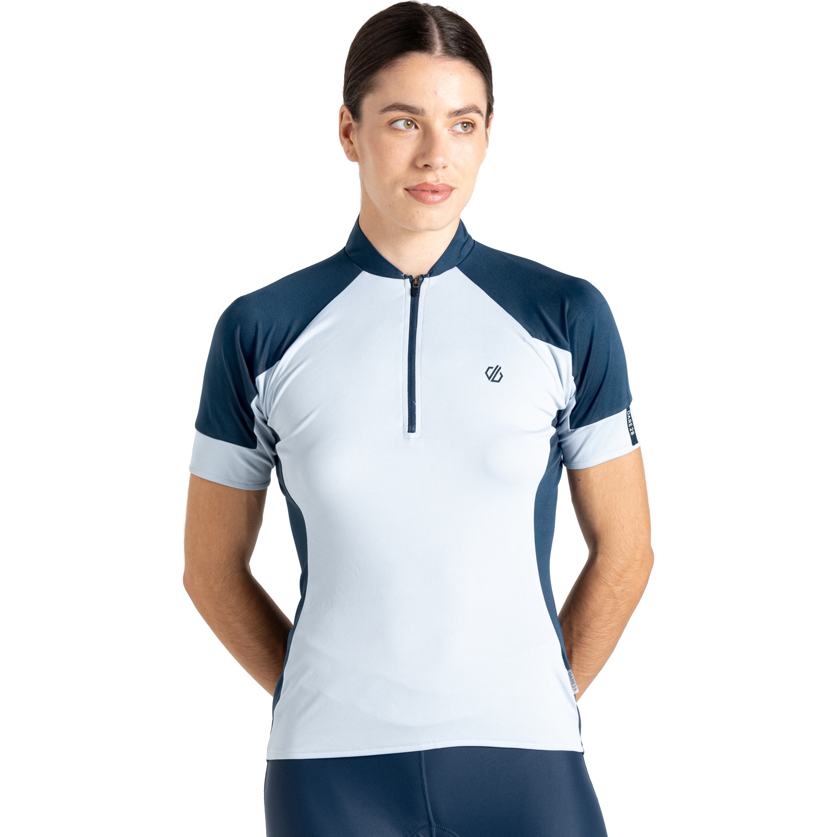 Produktbild von Dare 2b Flutter Radtrikot Damen - 464 Skyway / Moonlight Denim