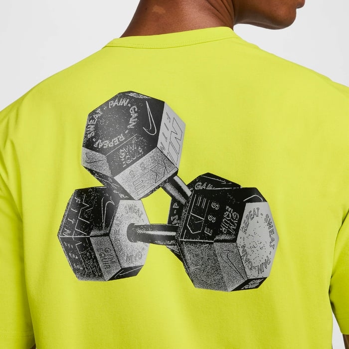 Nike Dri-FIT Hyverse Shortsleeve Top Men bright cactus FV9614-357