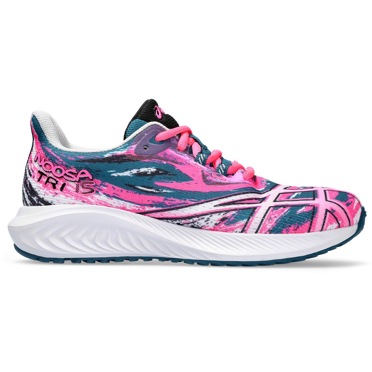 Picture of asics GEL-Noosa Tri 15 GS Running Shoes Kids - hot pink/lilac hint