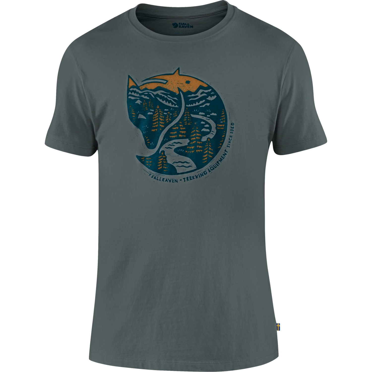 Produktbild von Fjällräven Arctic Fox T-Shirt Herren - dusk