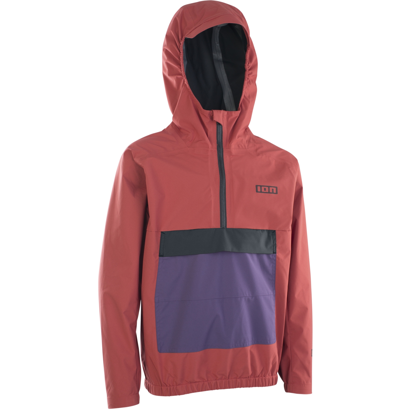 Picture of ION Bike Outerwear 2.5 Layer Anorak Shelter Youth - Spicy Red