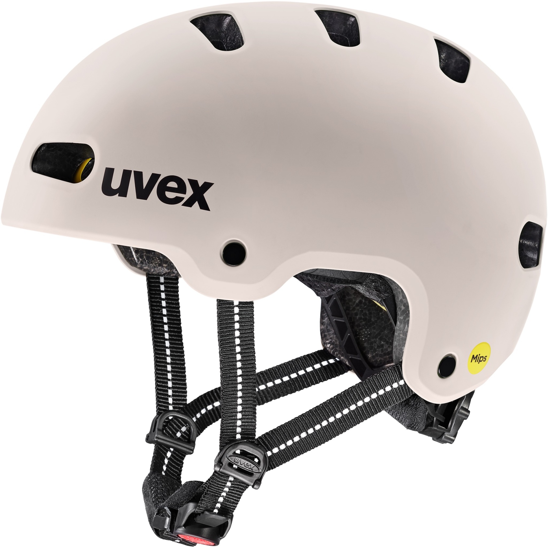 Uvex kid 4 style MIPS Fahrradhelm Kinder - warm grey matt | BIKE24