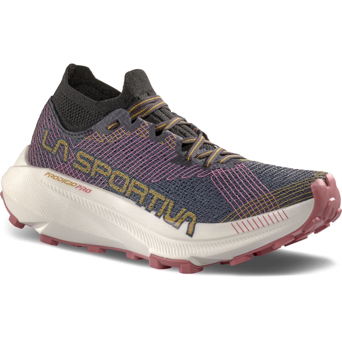 Productfoto van La Sportiva Prodigio Pro Hardloopschoenen Dames - Night Sky/Rosebay