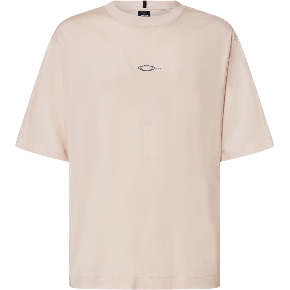 Мужская футболка Oakley Stacked Metal Tee - Туманно-бежевый