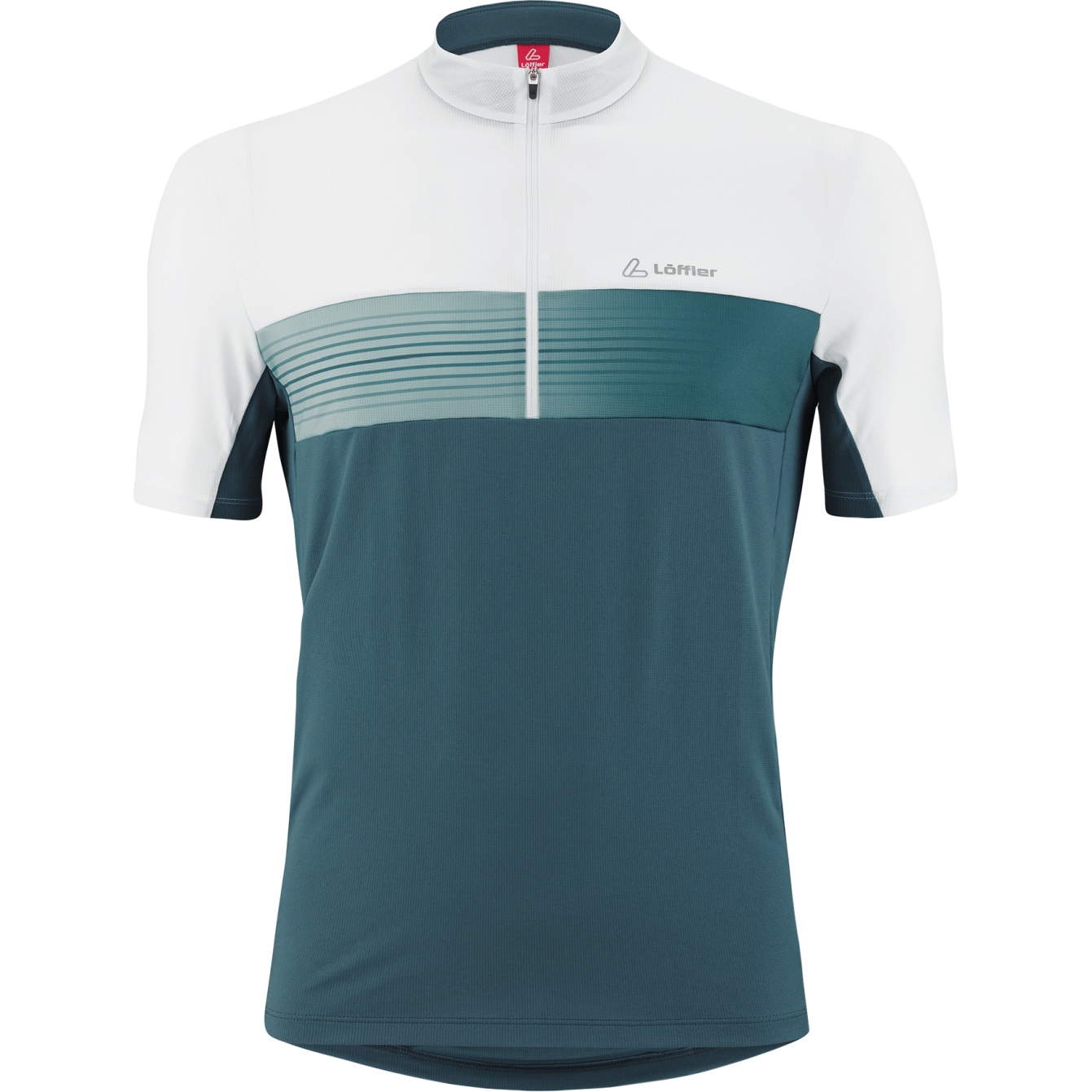 Löffler T-Shirt Cyclisme Half Zip Homme - Scala - dark petrol 984 - BIKE24