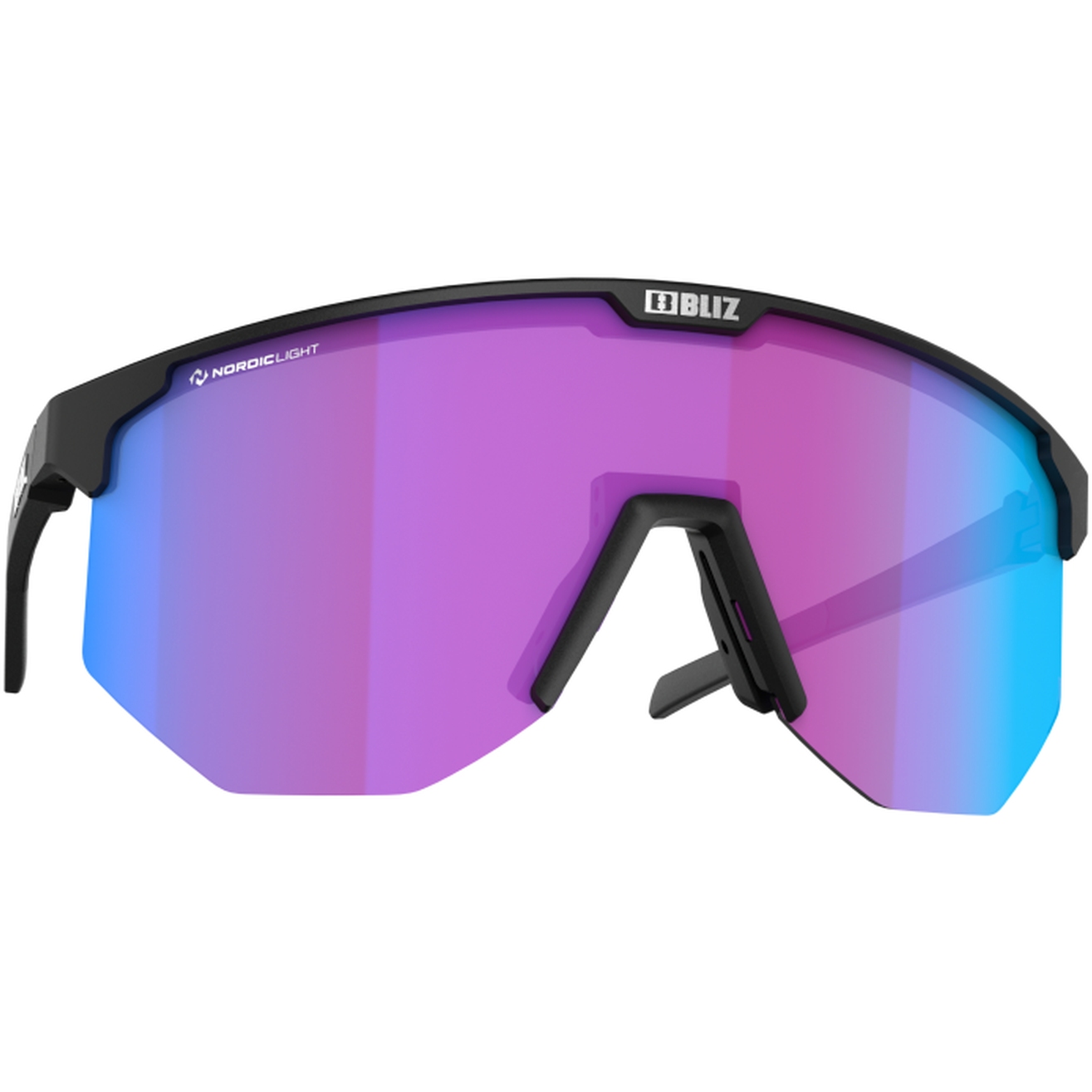 Bliz Hero Small Nano | Nordic Light - Lunettes - Matt Black
