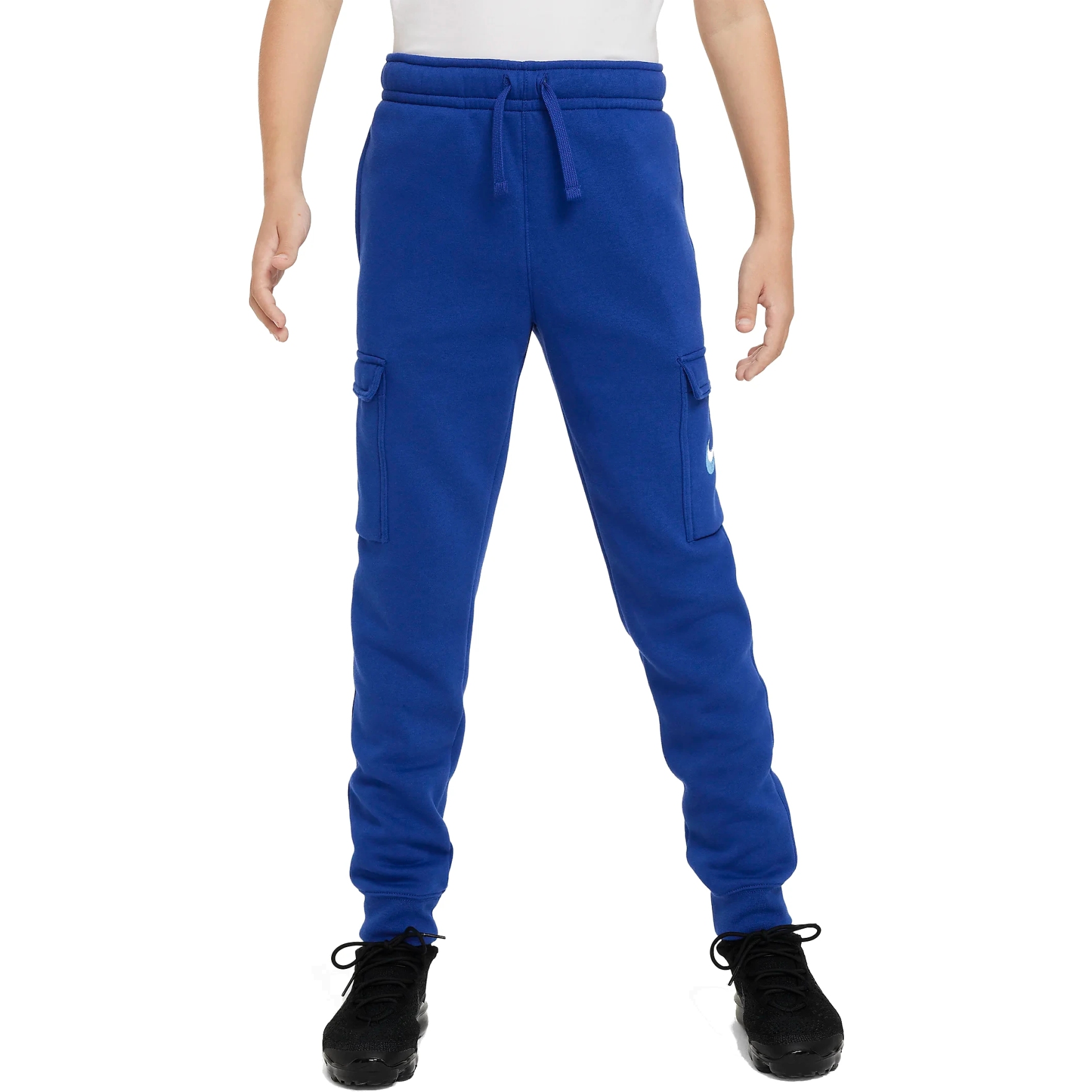 Productfoto van Nike Sportswear Club Fleece Cargo Trainingsbroek Kinderen - deep royal blue FZ4718-455