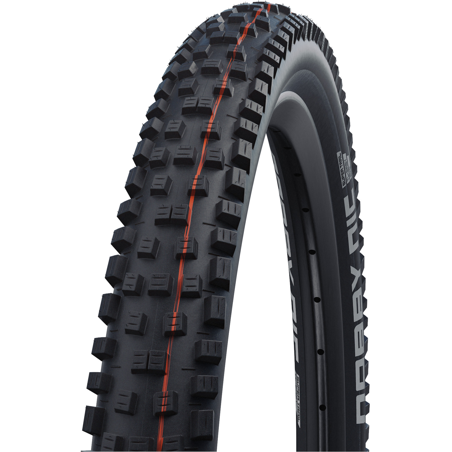 Picture of Schwalbe Nobby Nic Folding Tire - Evolution | Addix Soft | Super Ground | TLEasy - ECE-R75 - 29x2.40&quot; | Black