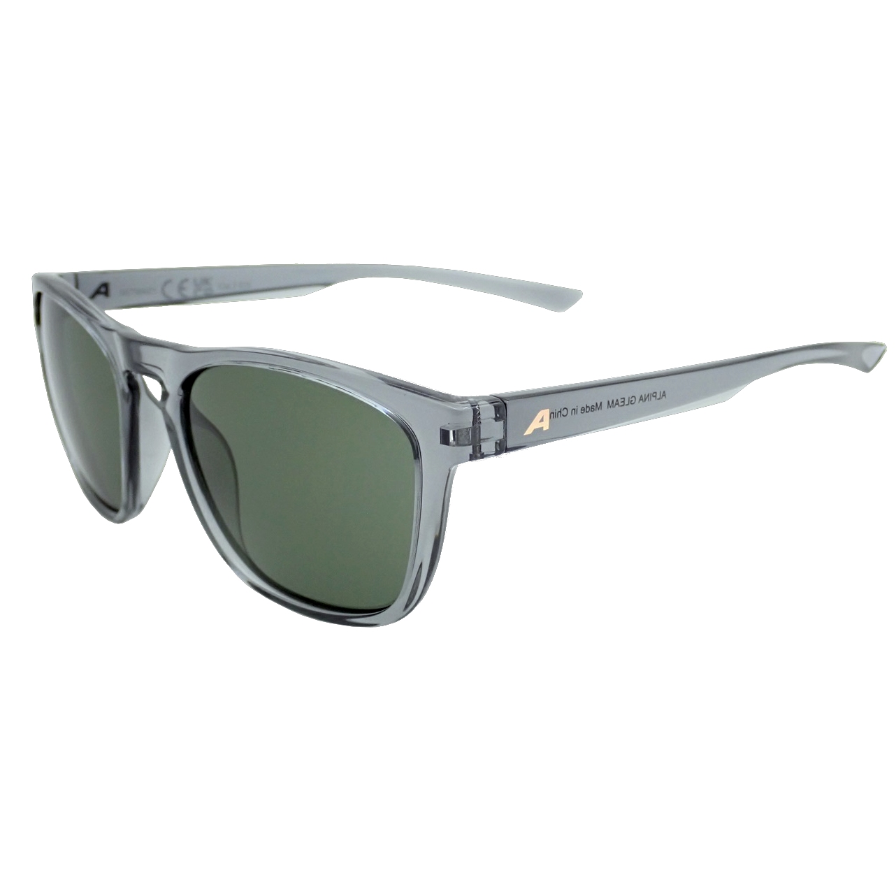 Produktbild von Alpina Gleam Brille - grey-transparent gloss/green