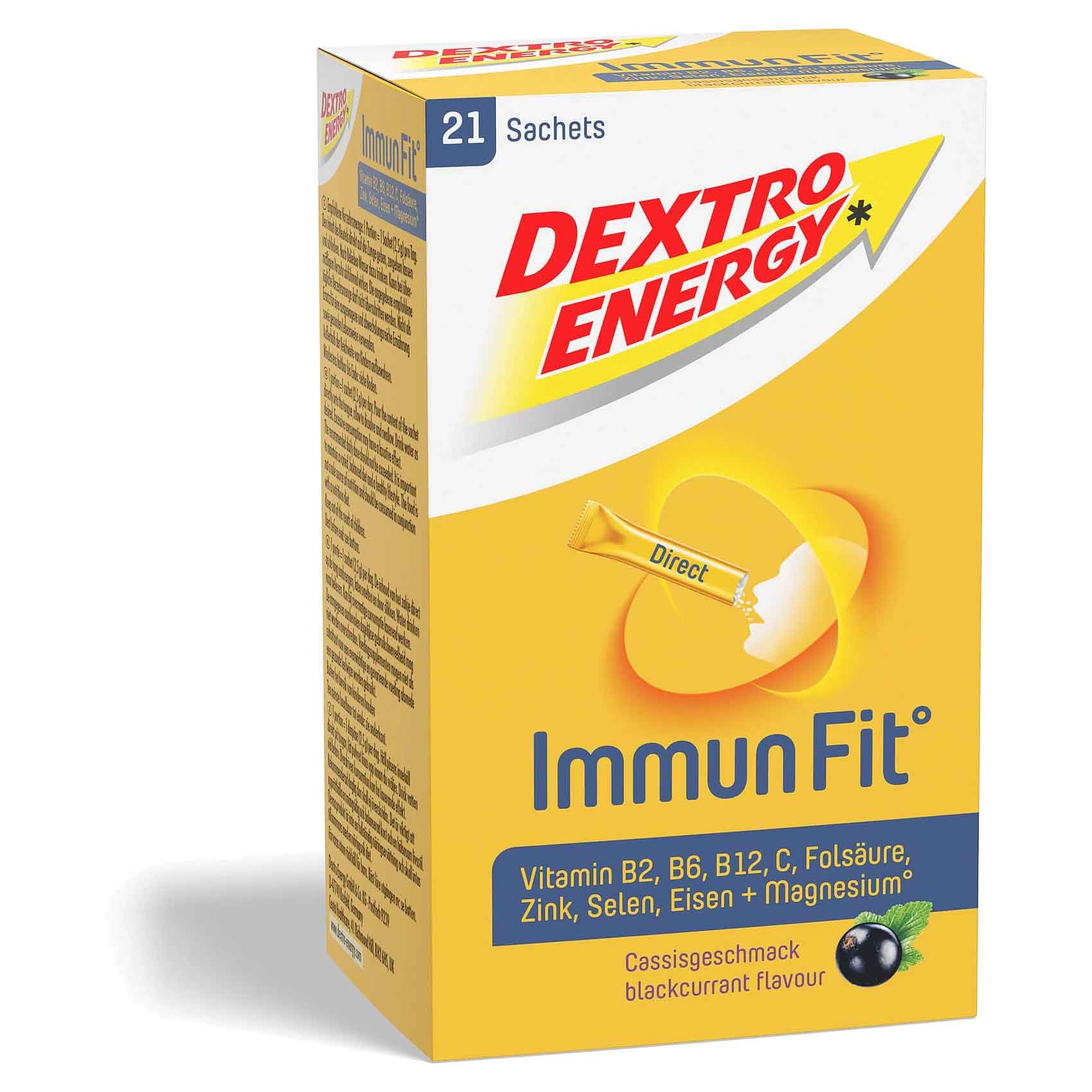 Picture of Dextro Energy ImmunFit Direct Granules - Food Supplement - 21x2.5g
