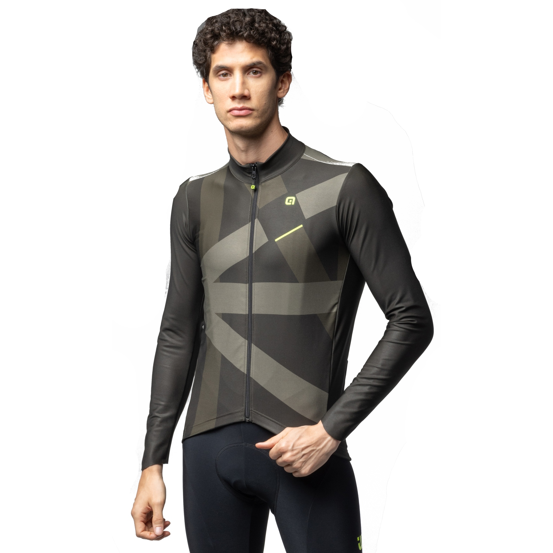 Bild von Alé PRAGMA Direction Langarm-Trikot Herren - army green