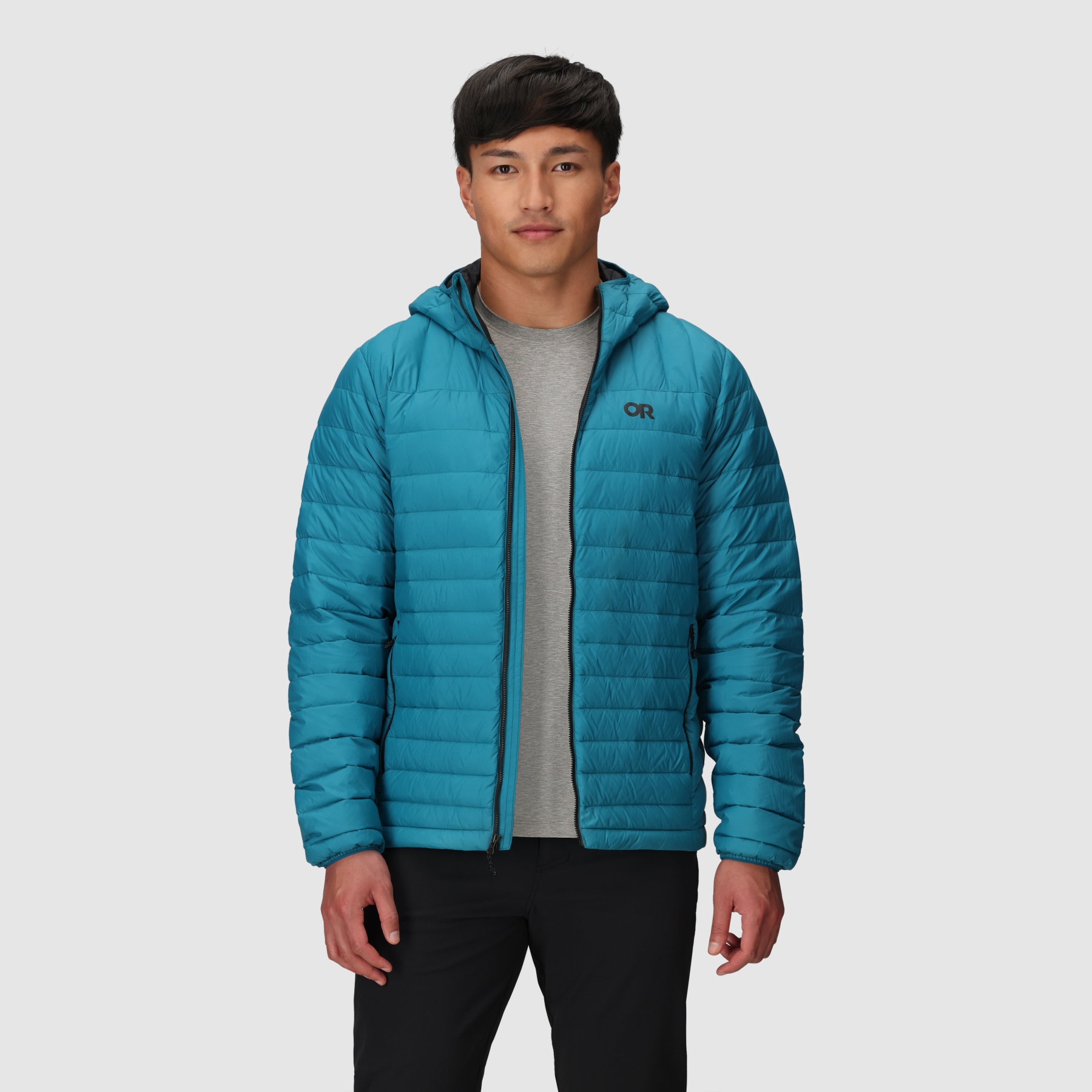 Outdoor Research Transcendent Down Hoodie Men - aurora | BIKE24