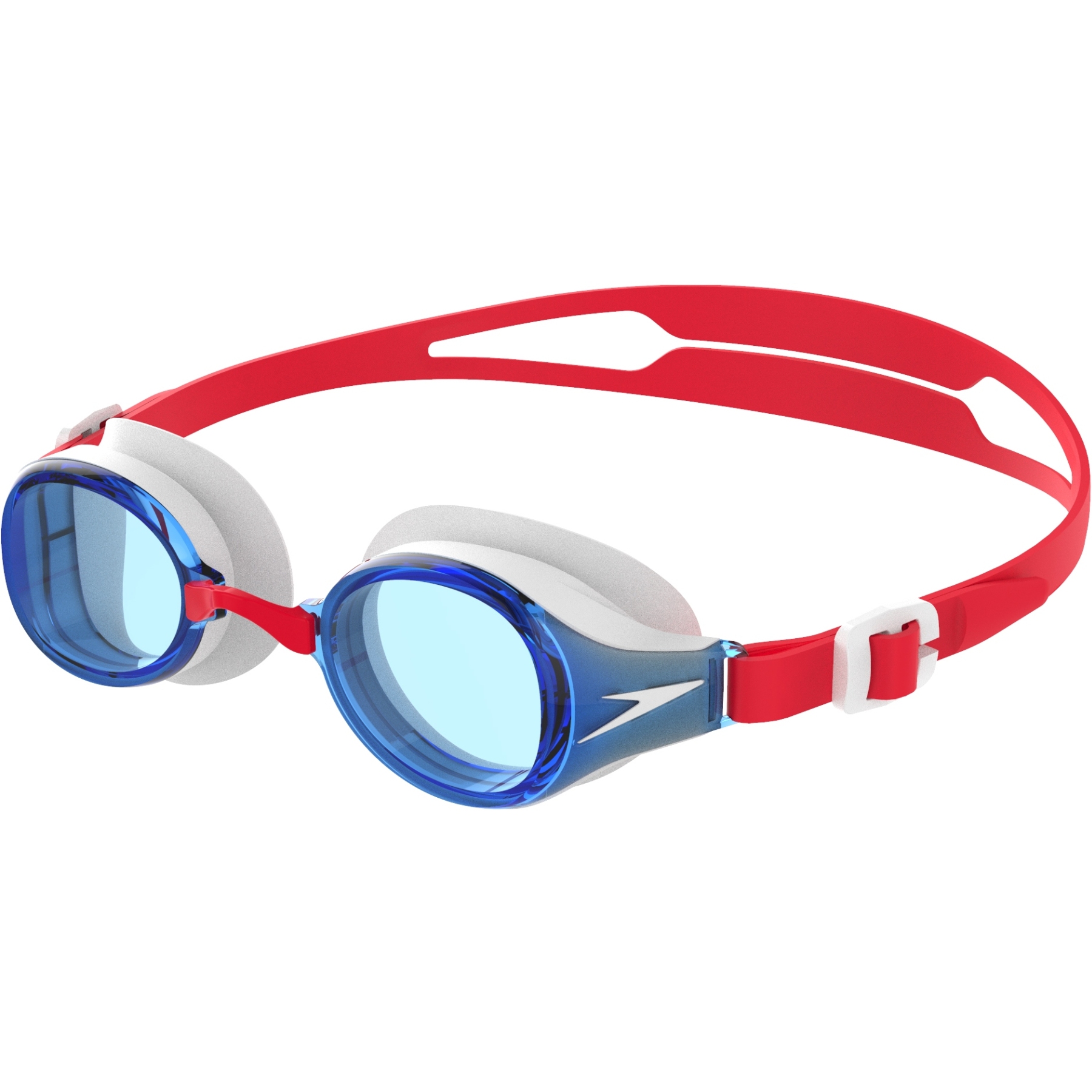 Produktbild von Speedo Hydropure Junior Schwimmbrille - rot/blau