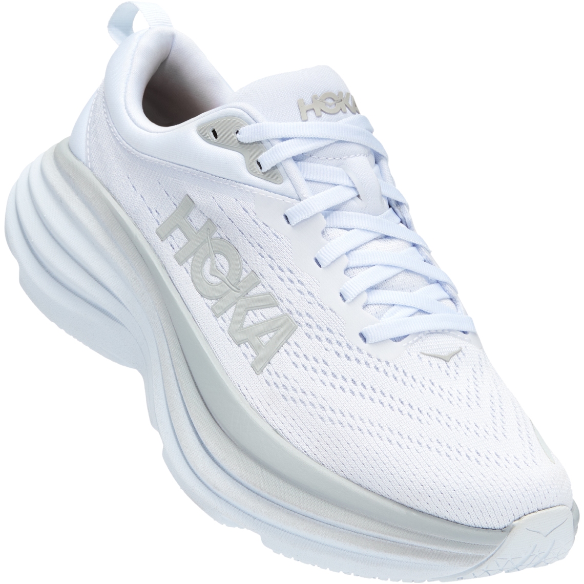 Hoka Mach 5 Women's Running Shoes - white / blue glass | BIKE24