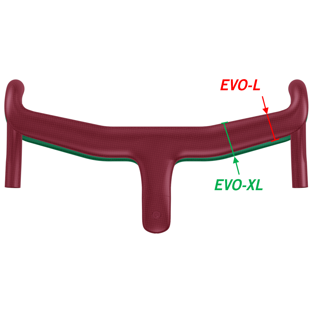 VISION Metron 5D ACR EVO One Piece Handlebar | Size L | 420