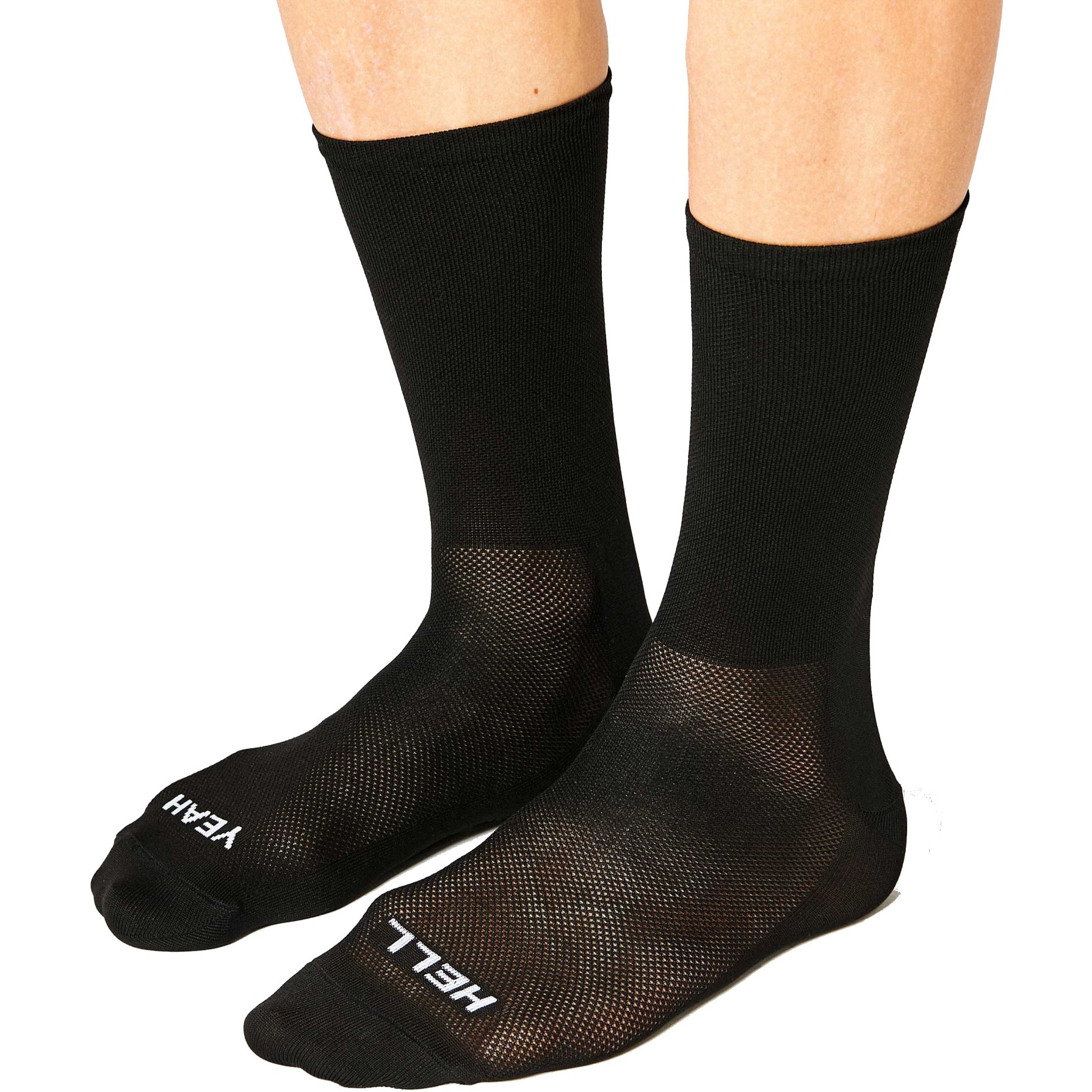 Picture of FINGERSCROSSED Hell Yeah 1.0 Cycling Socks - Black #666