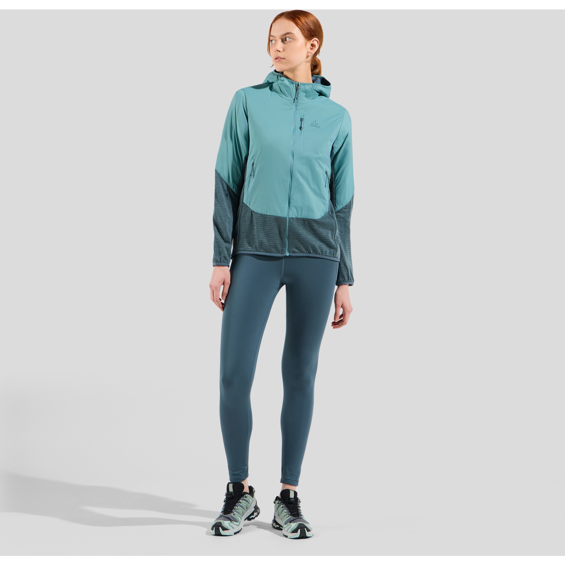 Veste Technique ODLO Pour Femme - Outdoor, Imperméable, Respirante - Randonnée Et Montagne