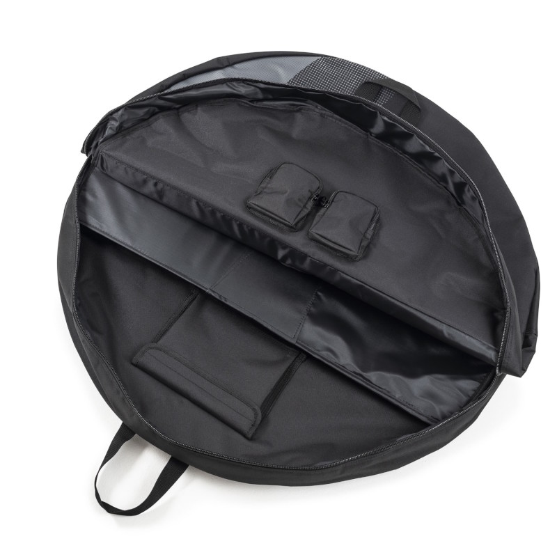 Двойное колесо B&W.Защитное стекло L - черного цвета