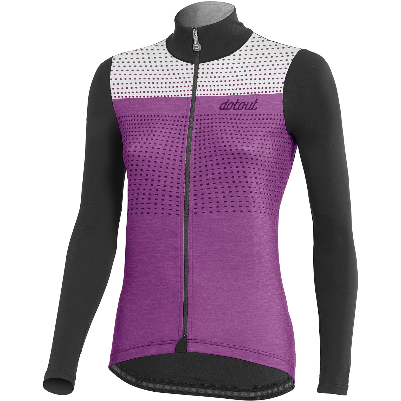 Produktbild von Dotout Fanatica Wool Langarmtrikot Damen - fuchsia