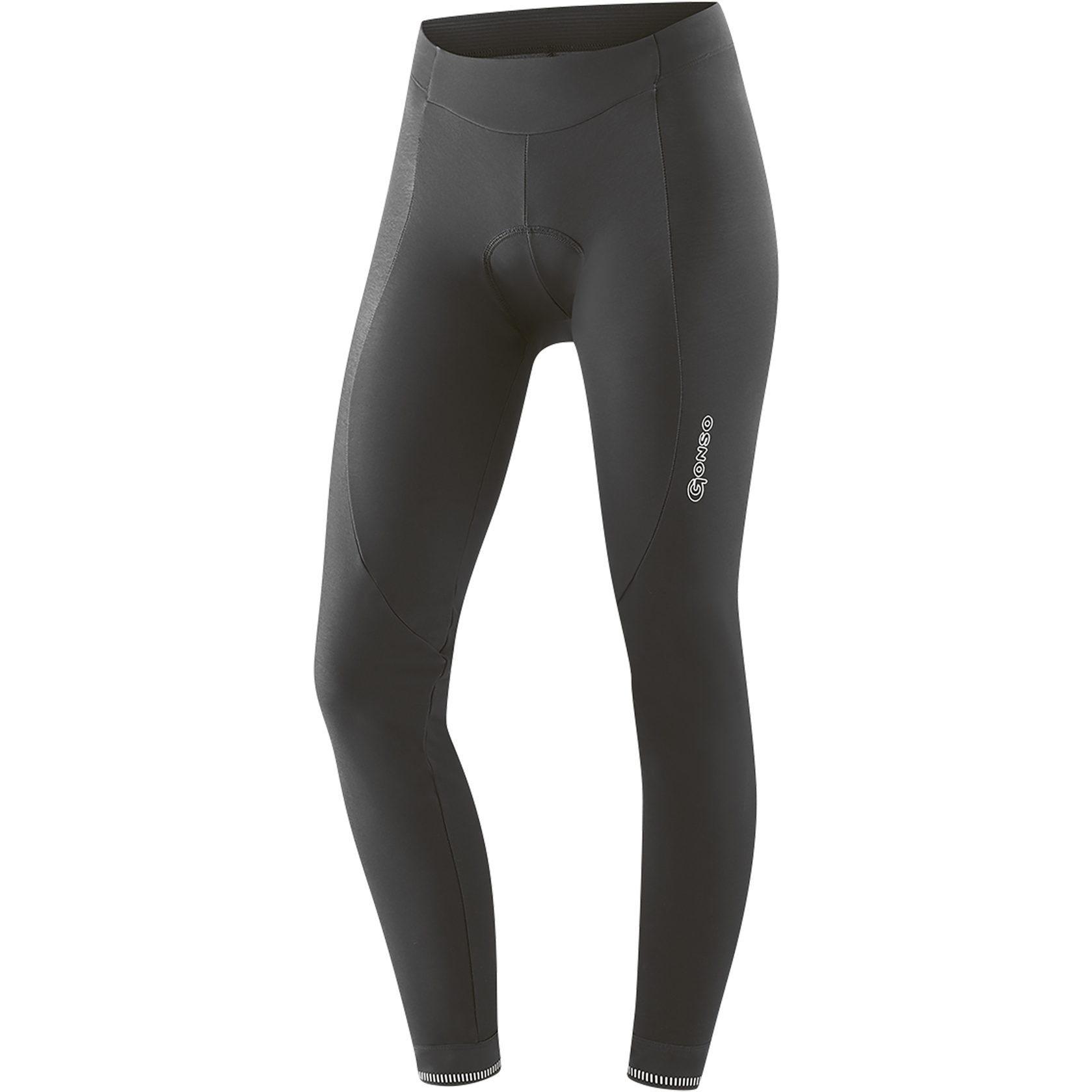 Picture of Gonso SITIVO Red Thermal Bike Tights Women - Black