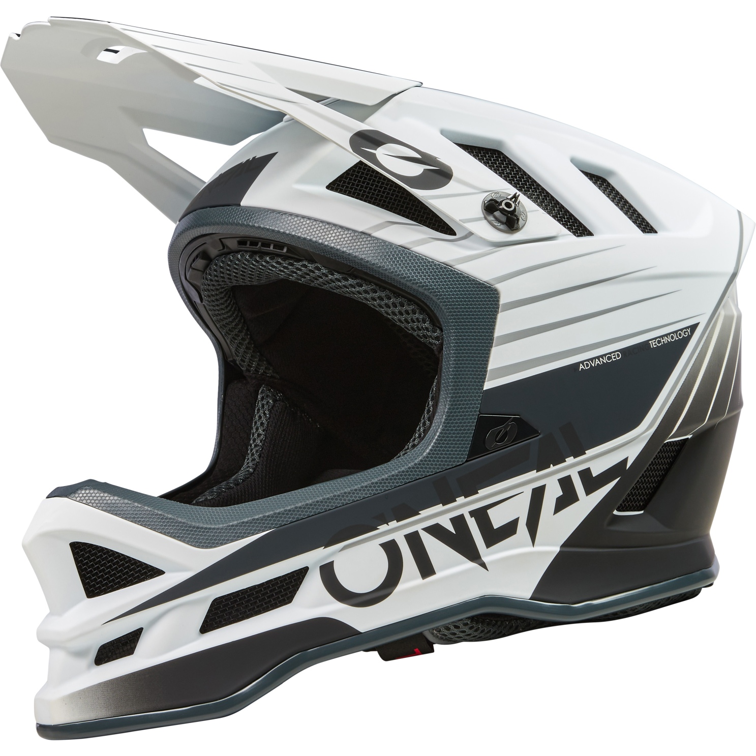 Image of O'Neal Blade Polyacrylite Helmet - DELTA V.23 white/gray