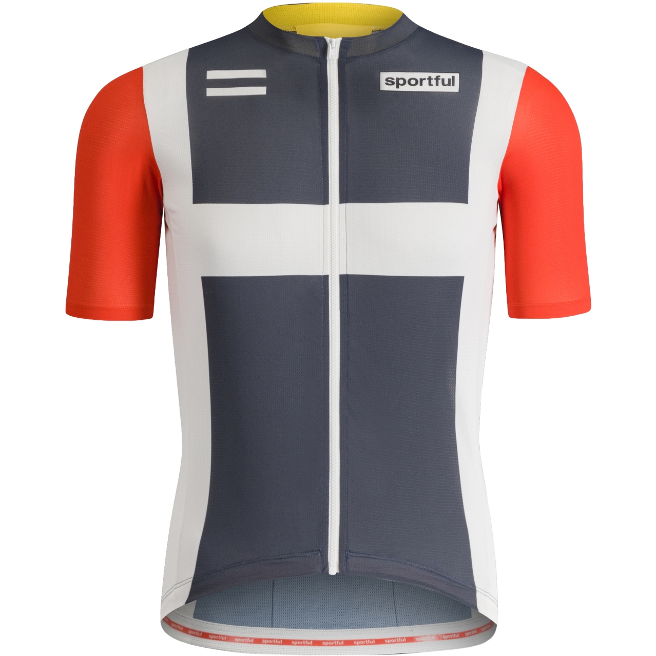Image de Sportful Maillot Vélo Homme - Classic Heritage - 456 Heritage Blue White Red Yellow