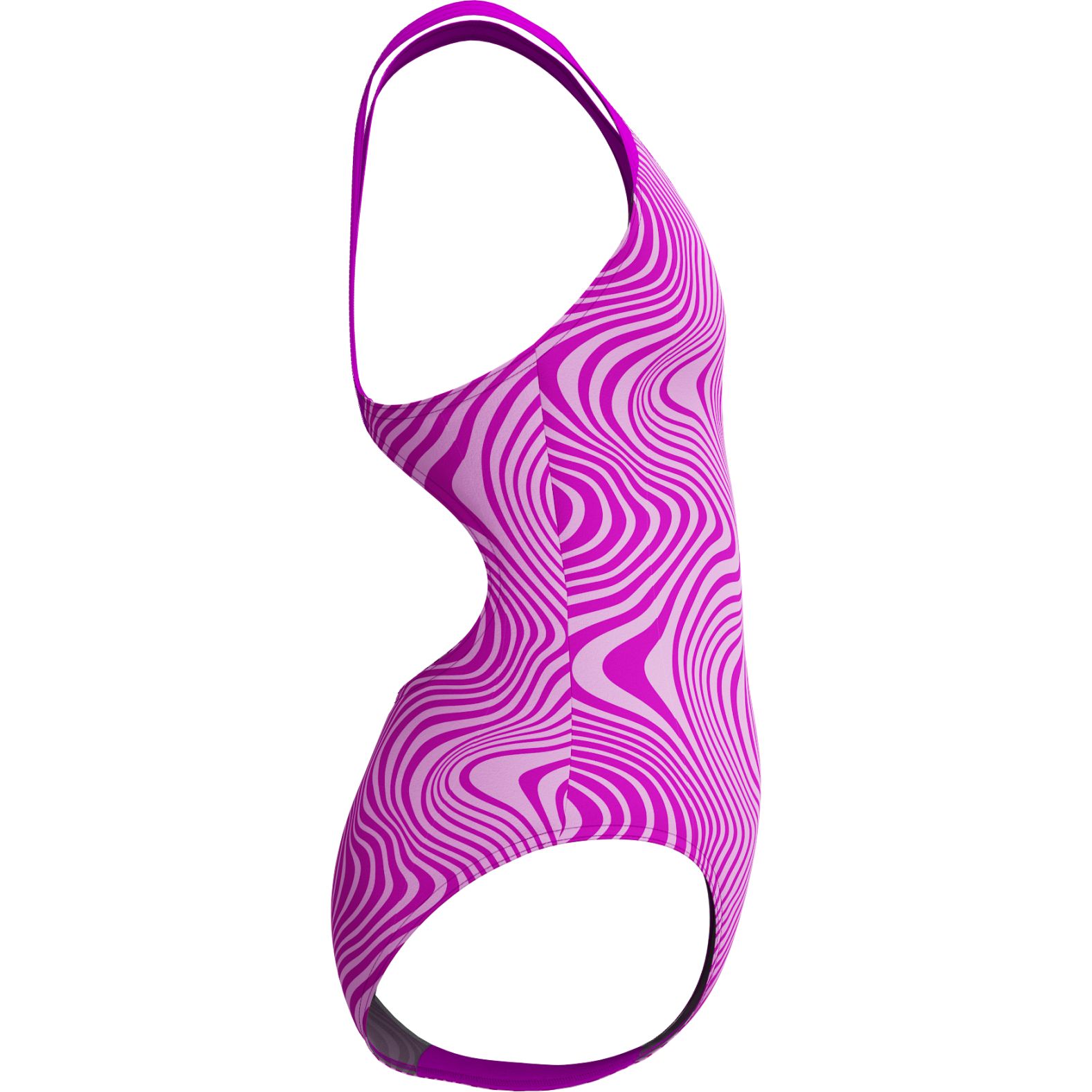 Speedo Digital Placement Splashback Maillot Une pièce, Pink