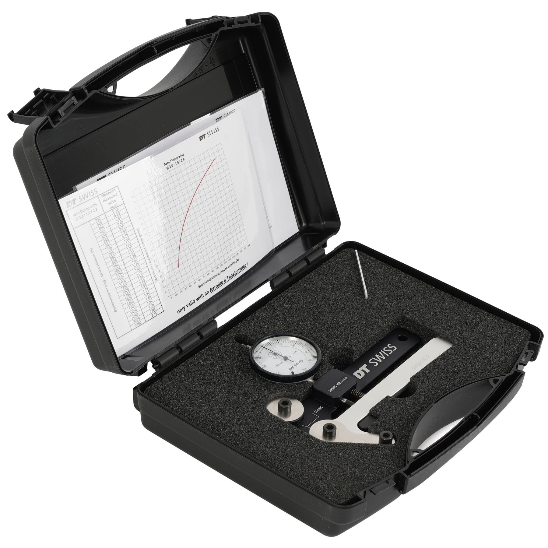 DT Swiss Spoke Tension Meter Aerolite II Analog - TETTAXXS44176S