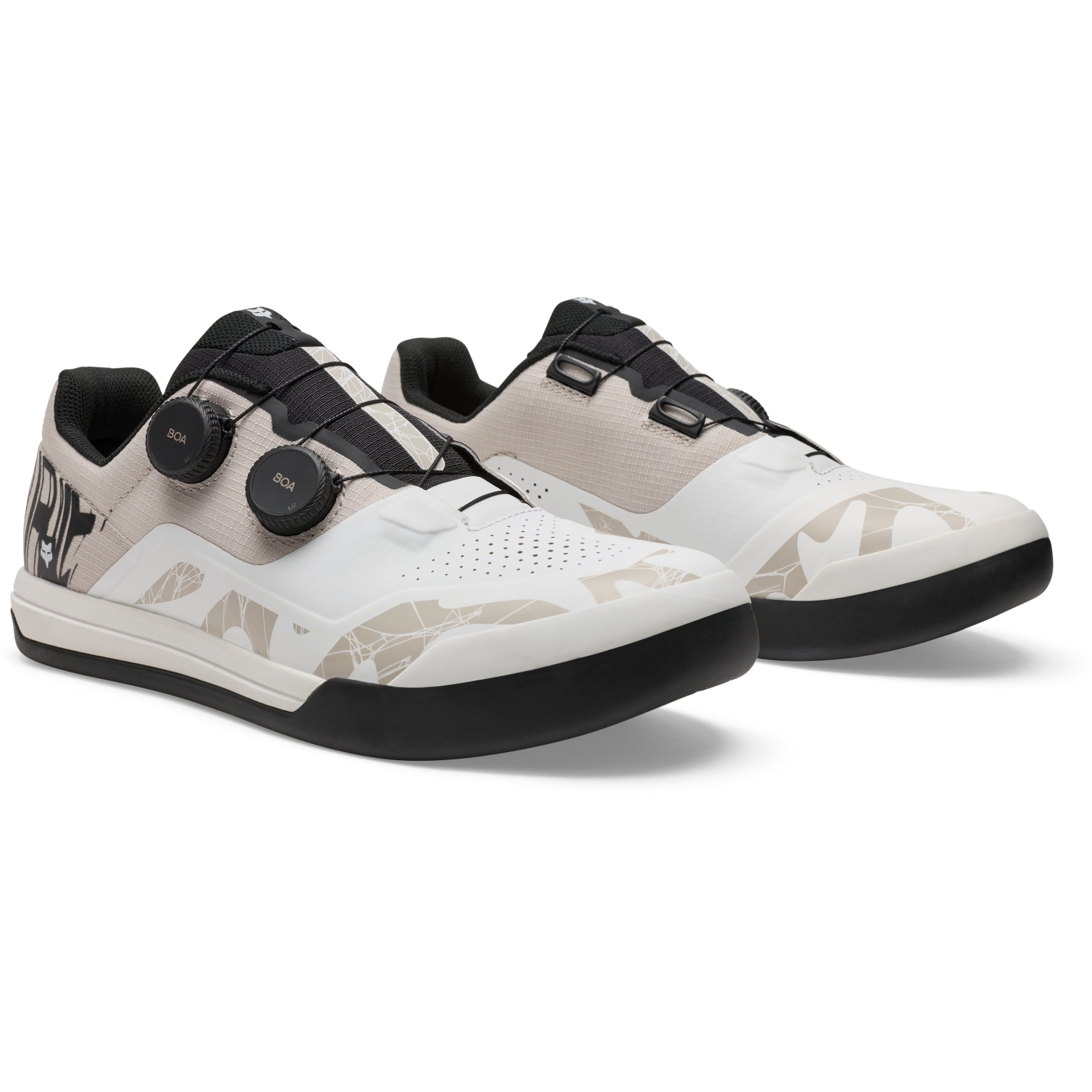ウェア fox boa 26.5 mtb shoes FOX Union BOA Flat MTB Shoes - Diffuse SE - chalk | BIKE24