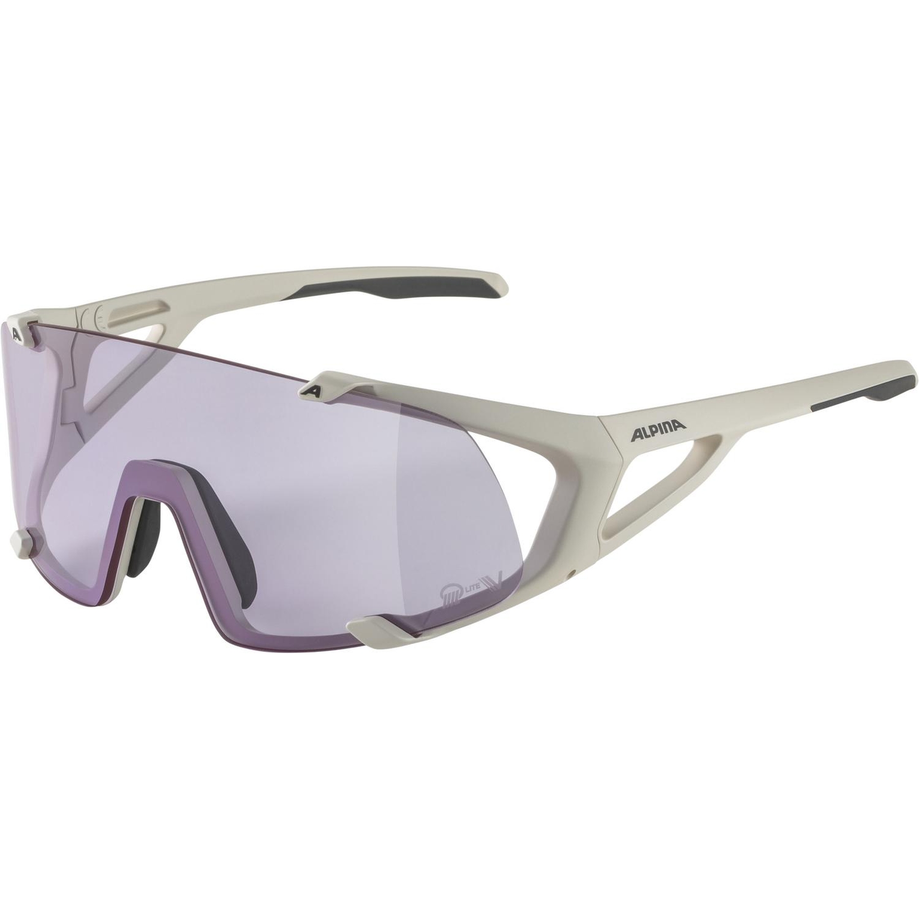 Bild von Alpina Hawkeye S Q-Lite V Brille - cool-grey matt/Quattroflex Lite Varioflex Purple